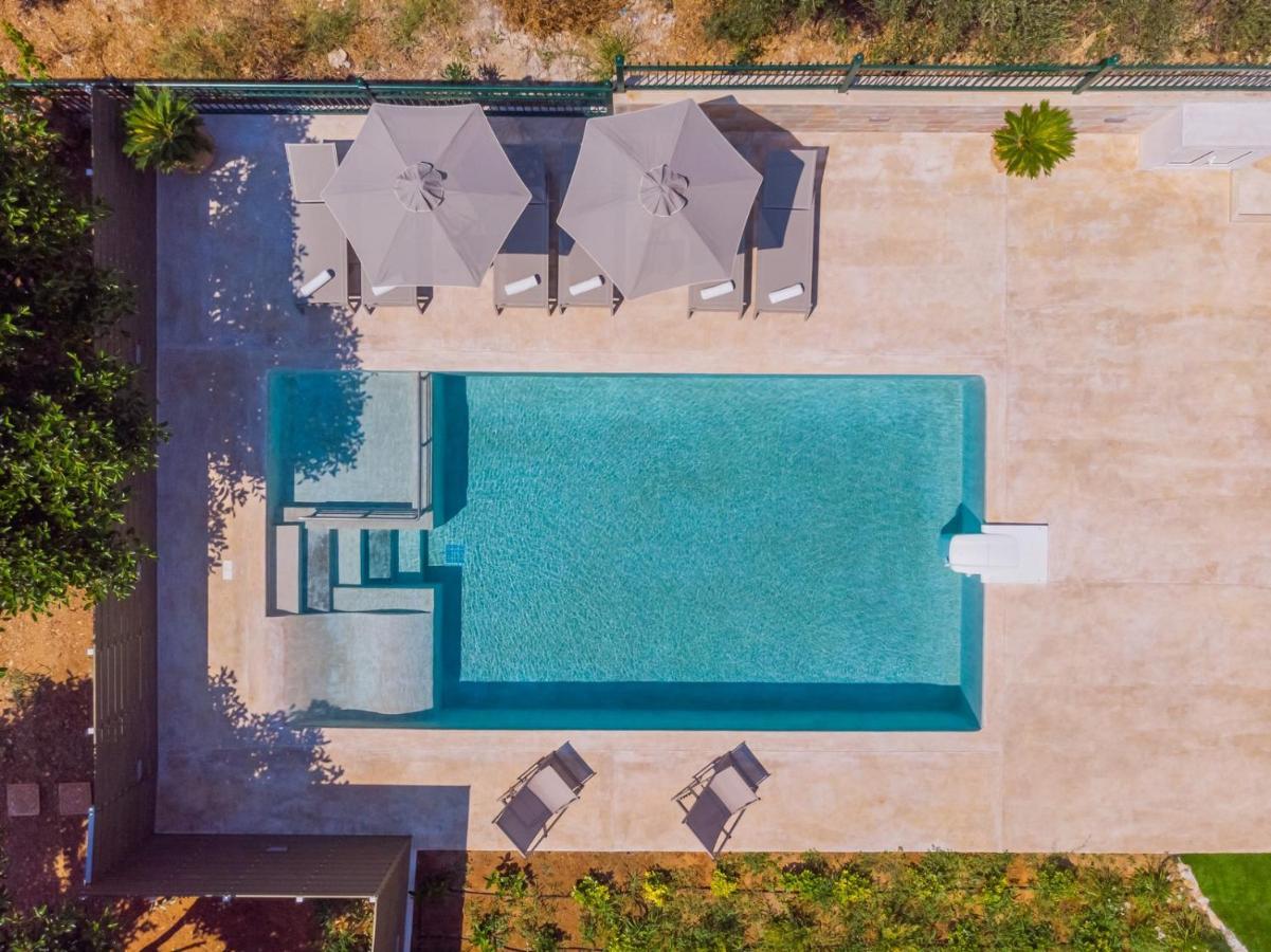 Estella Villa With Pool, Children Area, Bbq & Magnificent Views! Astérion Exteriér fotografie