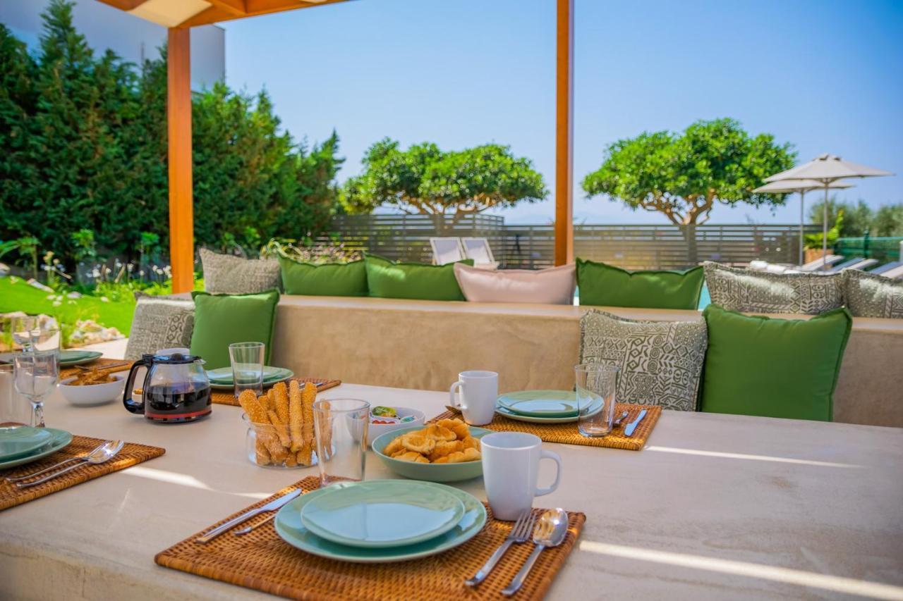 Estella Villa With Pool, Children Area, Bbq & Magnificent Views! Astérion Exteriér fotografie