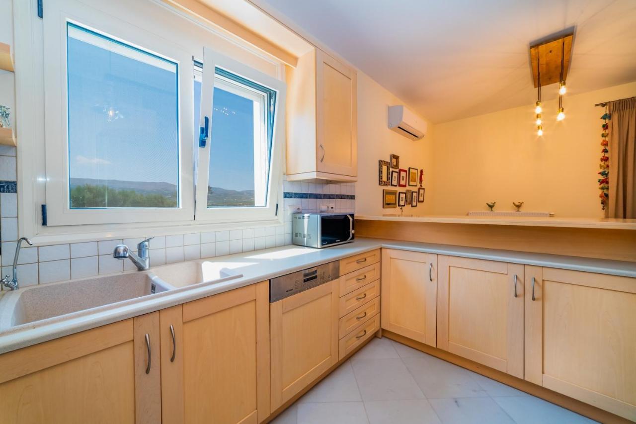 Estella Villa With Pool, Children Area, Bbq & Magnificent Views! Astérion Exteriér fotografie