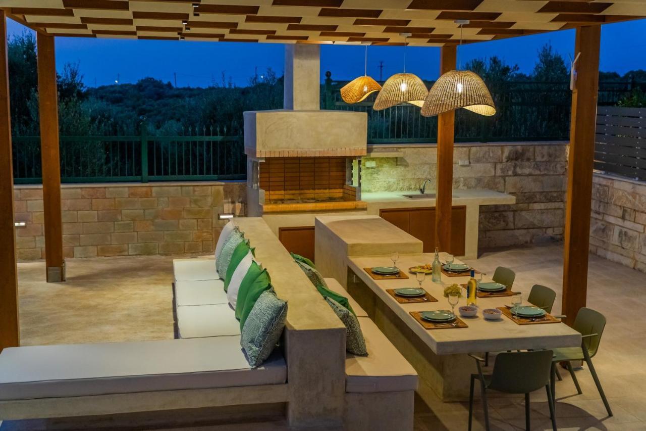 Estella Villa With Pool, Children Area, Bbq & Magnificent Views! Astérion Exteriér fotografie