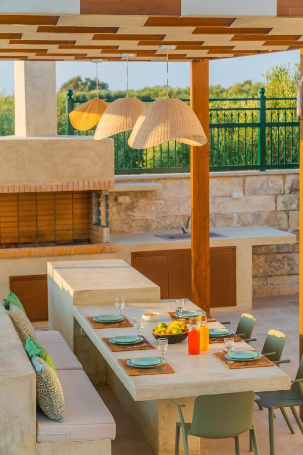 Estella Villa With Pool, Children Area, Bbq & Magnificent Views! Astérion Exteriér fotografie